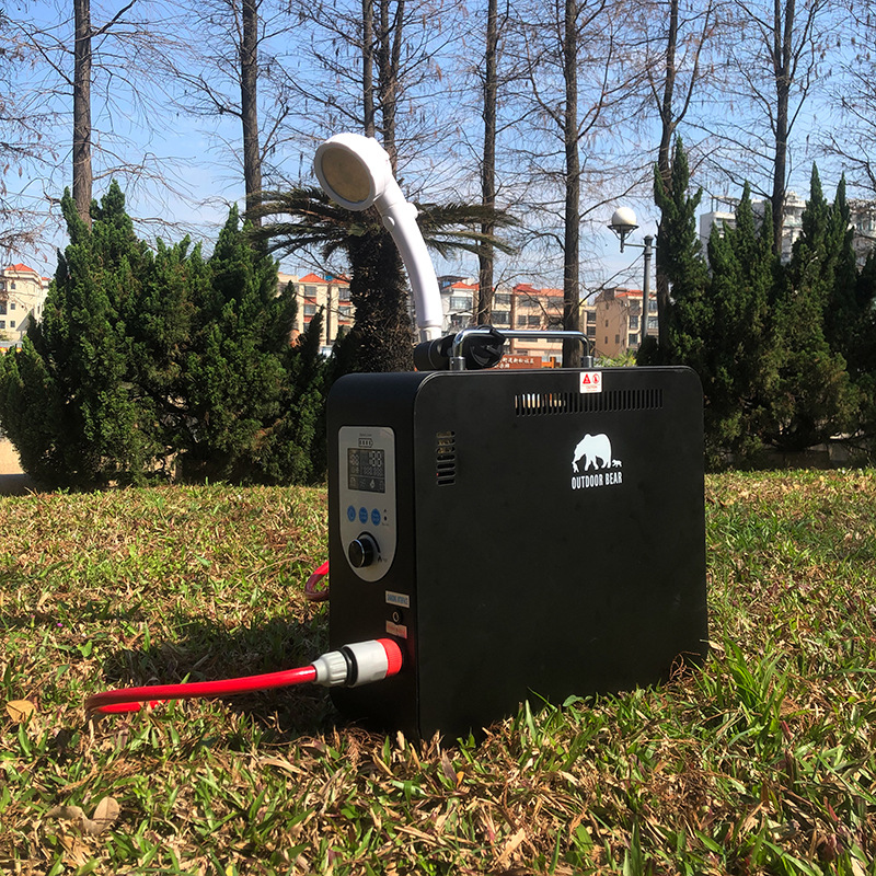 Газовый водонагреватель Outdoor Bear черный 6 литров