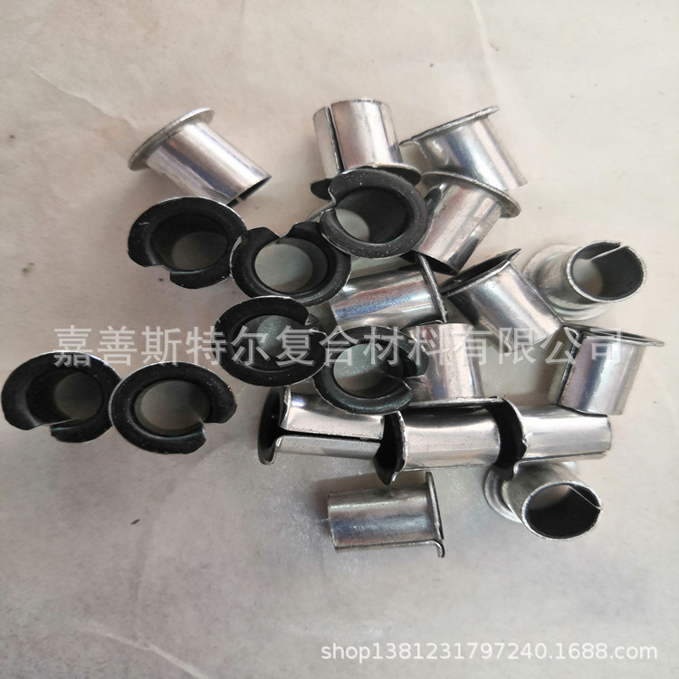 四氟、金属粘接翻边衬套自润滑轴承