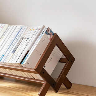 Desktop Small Bookshelf Study Countertop Storage Rack Office Desk File Organizer Book Display Rack Stable