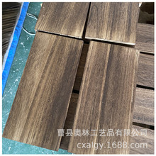 实力工厂人工烧制泡桐木碳化木做旧实木置物板一字板实木木板材