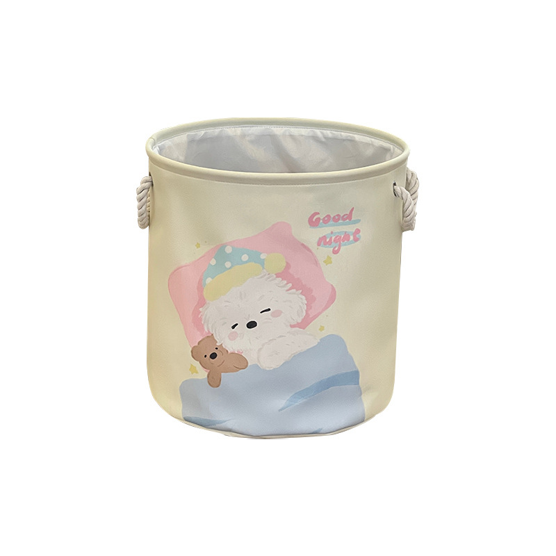 Cesta de ropa sucia Cesta de almacenamiento de ropa sucia Cesta de almacenamiento Cesta de ropa sucia Cesta de lavandería plegable doméstica Cubo de almacenamiento de alto valor