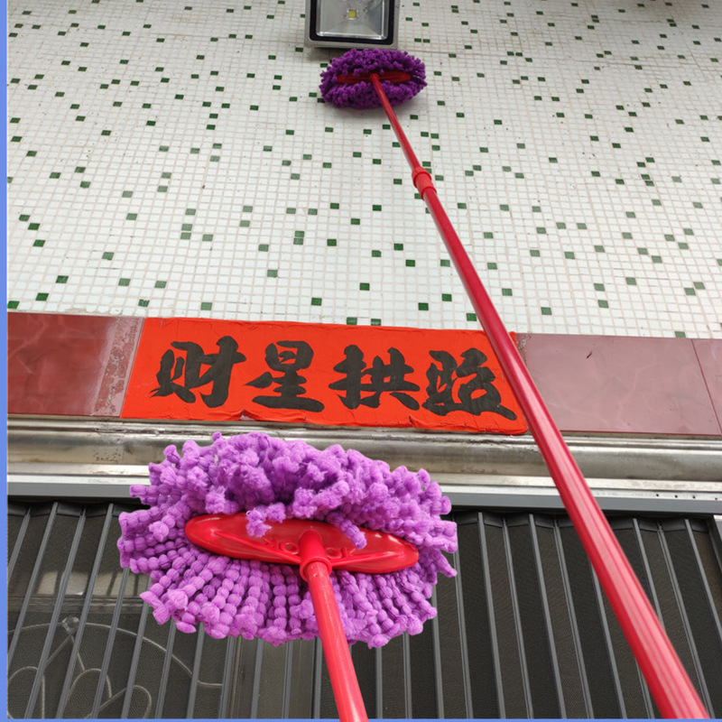 Spider web cleaning ceiling roof cleaning duster year-end cleaning oblique head centipede rope absorbent cleaning supplies Spider web cleaning ceiling roof cleaning duster year-end cleaning oblique head centipede rope absorbent cleaning supplies