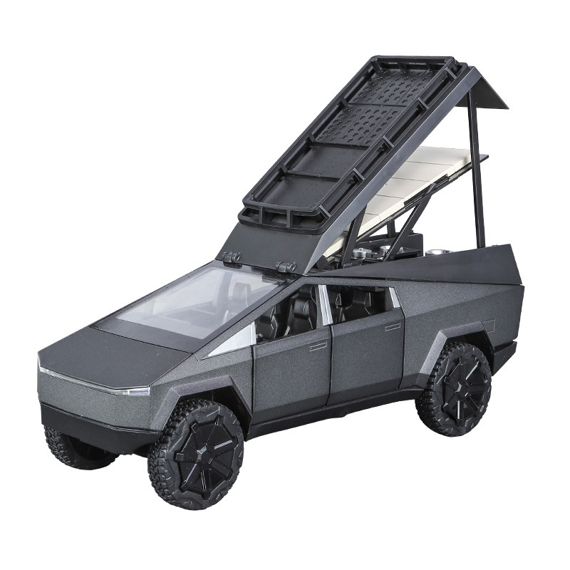 Modelo de coche de juguete de aleación a escala 1/24 de autocaravana, superventas transfronterizo, venta al por mayor para puestos de mercado en Chenghai.
