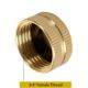 Amazon American 3/4 inch female cover brass garden hose outlet cover cap hose end cover plug