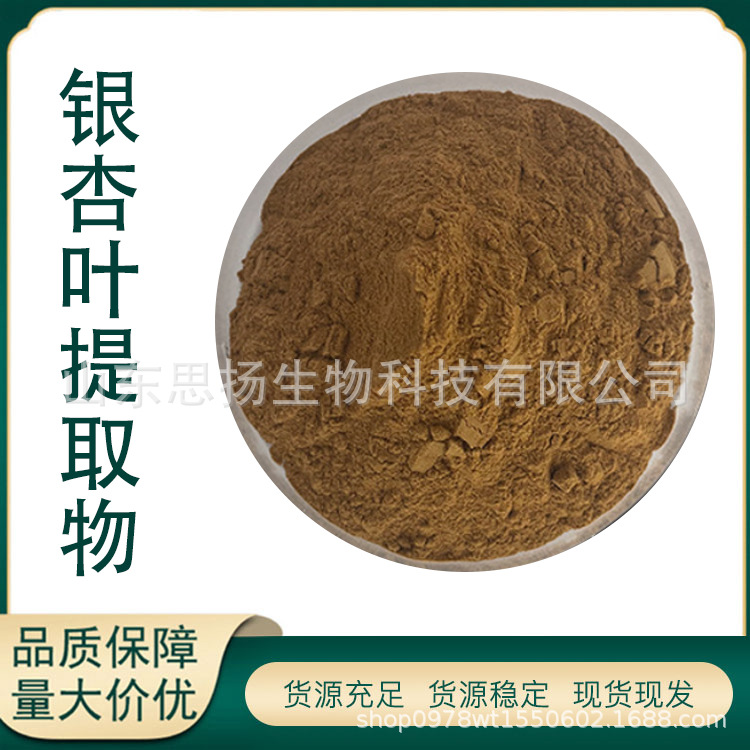银杏叶提取物10：1银杏叶粉 1kg 现货供应 量大从优 银杏叶提取物