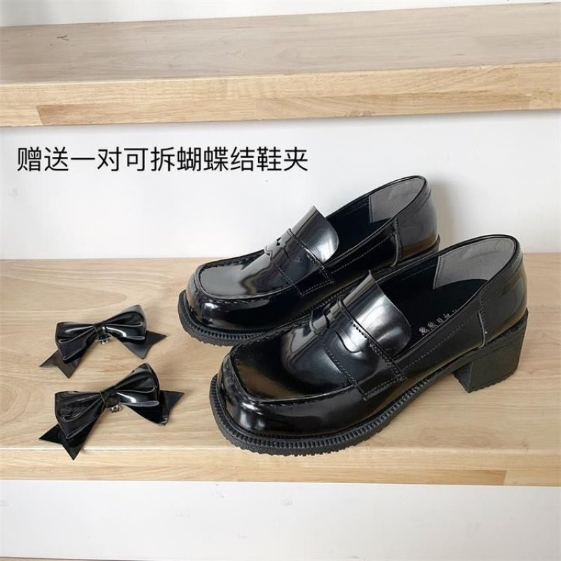 【现货】 熊熊日报社原创jk制服鞋学生基础款单鞋中低跟 日常 单|undefined