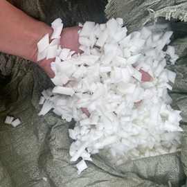 海棉边角料白色高回弹碎海绵填充物记忆棉大颗粒玩具填充抱枕靠枕