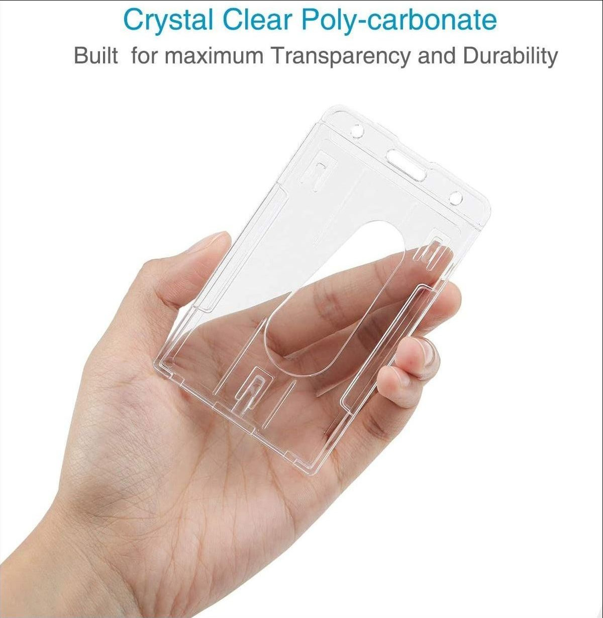 Transparent Ps Card Holders display picture 4