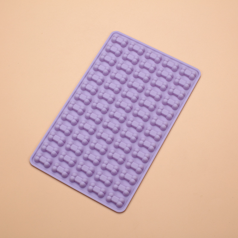 Fábrica en stock calidad alimentaria amor hueso donut QQ Caramelo Suave molde DIY silicona hecho a mano suplemento alimenticio molde