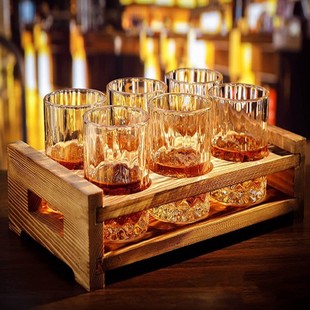 Cross-border Amazon beer rack whiskey bar hand taster wine rack wholesale