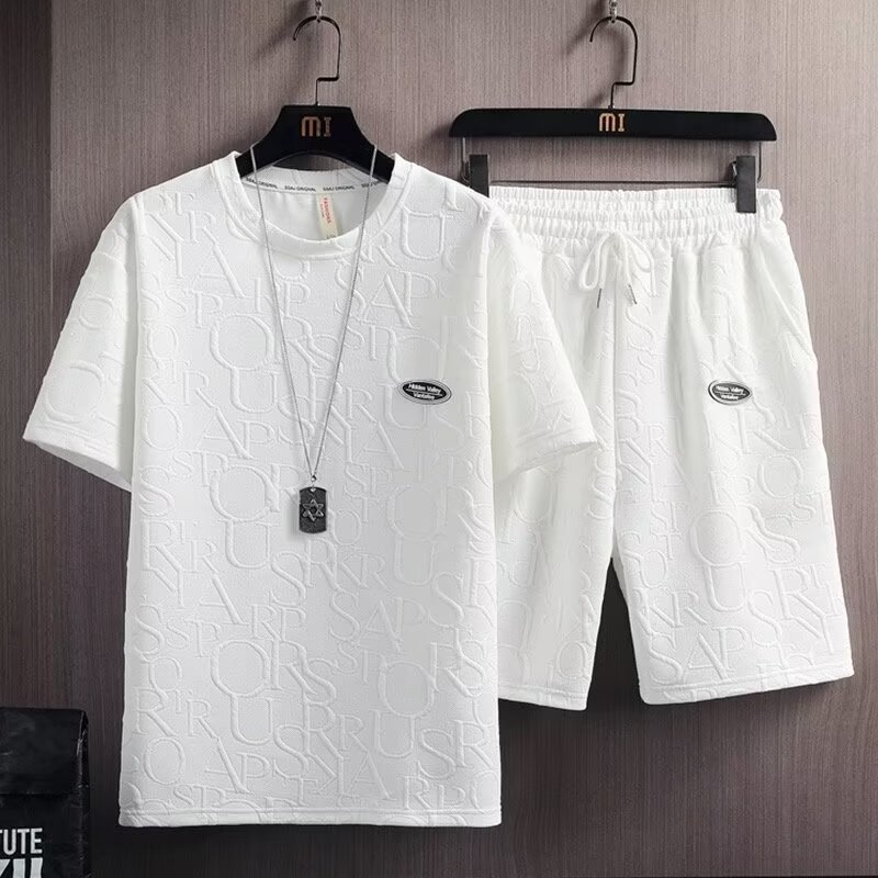 Summer thin casual sports suit