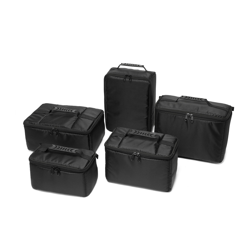 Canon Camera New Product Slr Camera Bag Waterproof and Shockproof Satchel Oxford Cloth Bag Velvet Liner Lens Bag