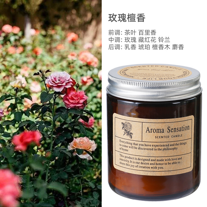 Hogar libre de humo taza de té grande aromaterapia vela DIY fragancia romántica planta cera aromaterapia regalo para las mujeres Al Por Mayor