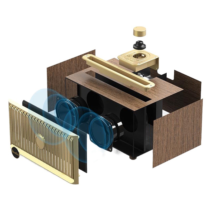 Nuevo modelo privado fantasma titular del teléfono móvil oneer tarjeta de audio retro regalo creativo retro altavoz Bluetooth