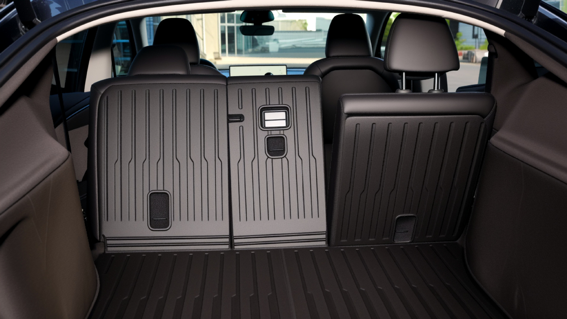 Suitable for Tesla's New Model Y Integrated Trunk Mat Tpe Car Trunk Mat Custom Wholesale