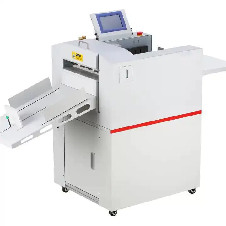 WD-380A цифровая машина для биговки, полностью автоматическая подача бумаги, рисовая лапша, точечная линия, всасывающая подача бумаги, высокоскоростная складка