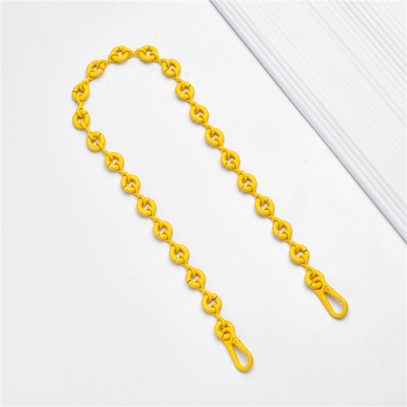 Lovelove ジオメトリバッグドーナツチェーンアクセサリーポータブル脇の下ゴーヤバッグ変身装飾吊り下げチェーン|undefined
