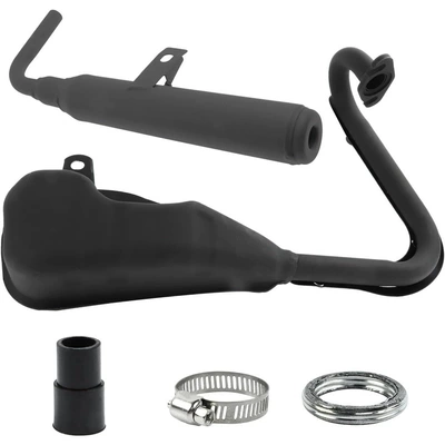 Children's Off-Road Motorcycle Exhaust System Exhaust Pipe/Muffler Kit Assembly Suitable for Yamaha Pw50/Py50 (Motorcycle exhaust pipe) - complete-set