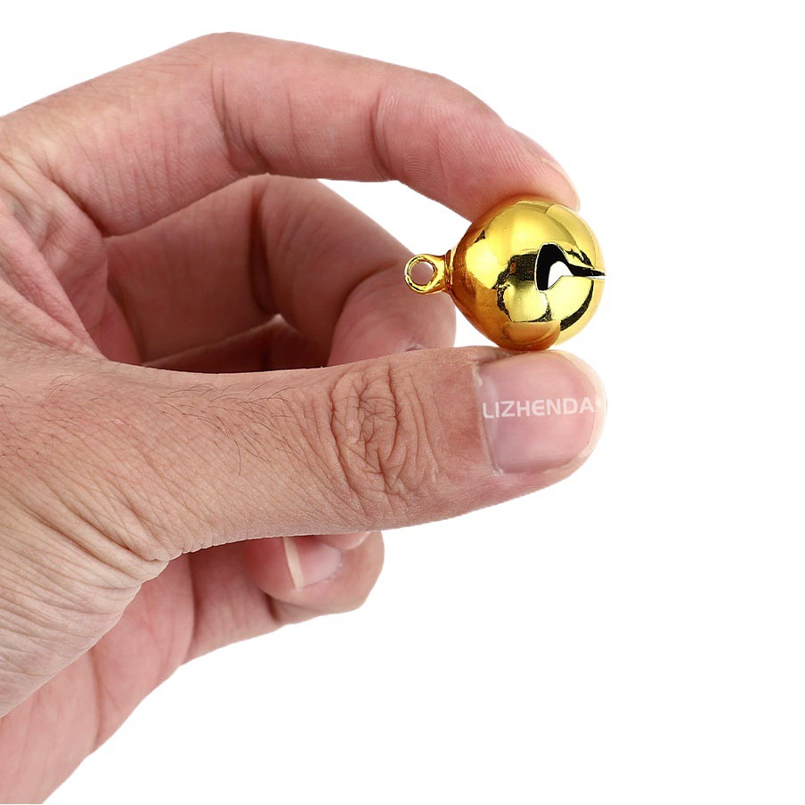 Одно слово медный колокол оптом вакуумное покрытие 6 мм-25 мм медный колокол золотой колокол цвет питомца колокол