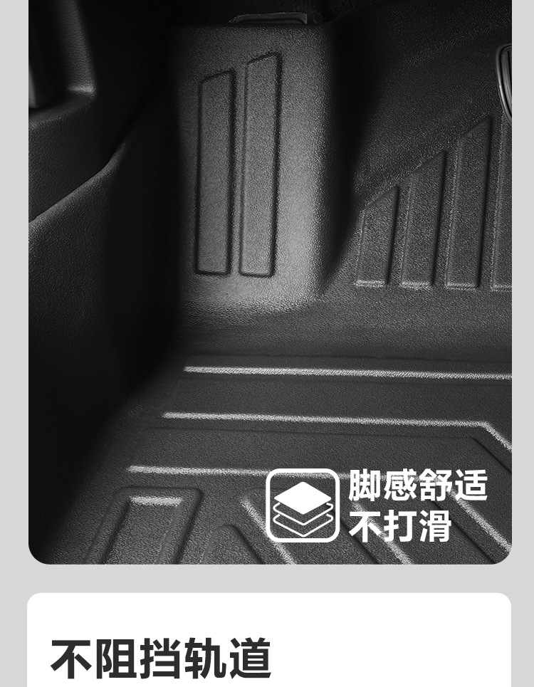 Suitable for Hyundai Sonata 20-25 models, 10th and 11th generations, full coverage TPE car floor mats