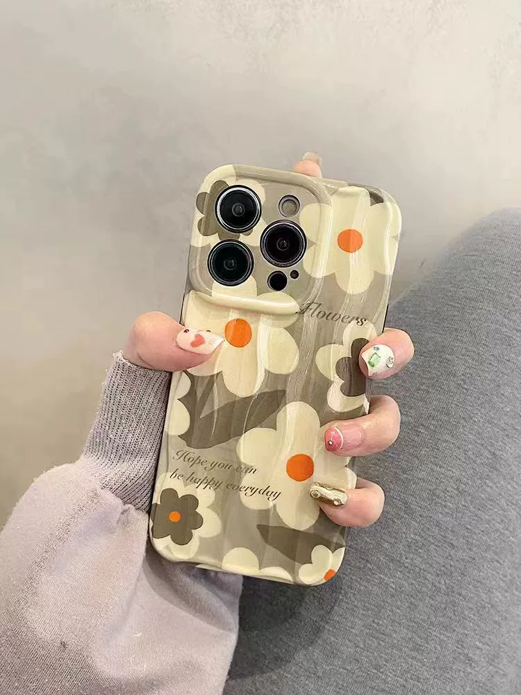 Чехол для телефона, совместимый с Apple, iPhone 13 Pro, с цветочным рисунком, 14 Pro Max