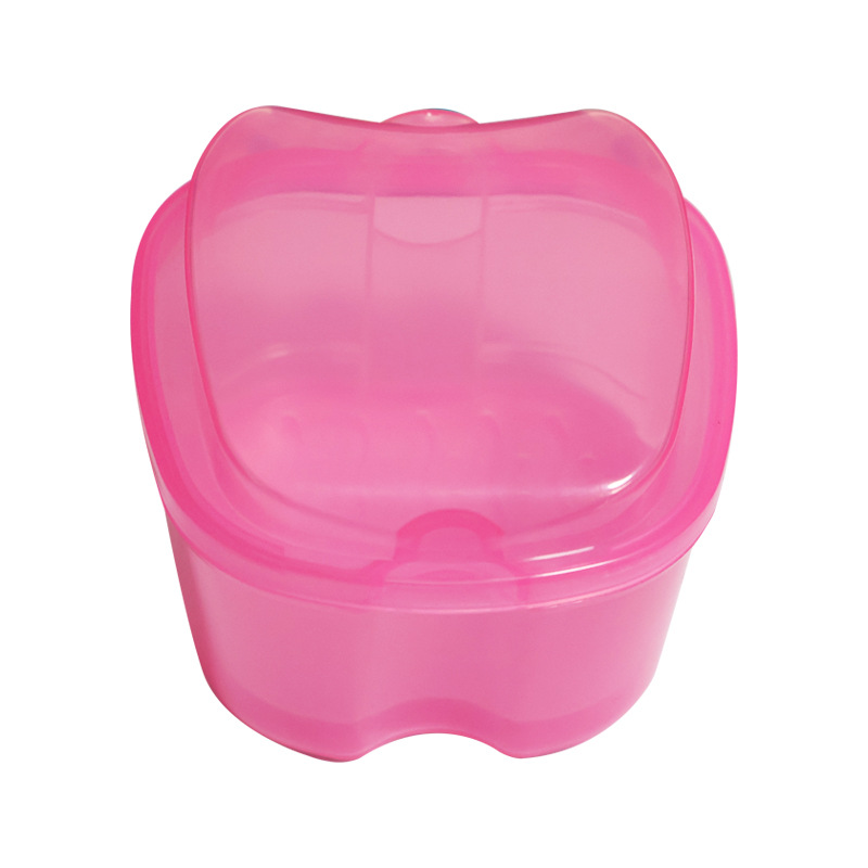 Caja de dientes Caja de dientes de manzana Caja de dentaduras de plástico Caja de dentaduras molares Caja de retención Caja de PP Caja de dentaduras postizas image 17