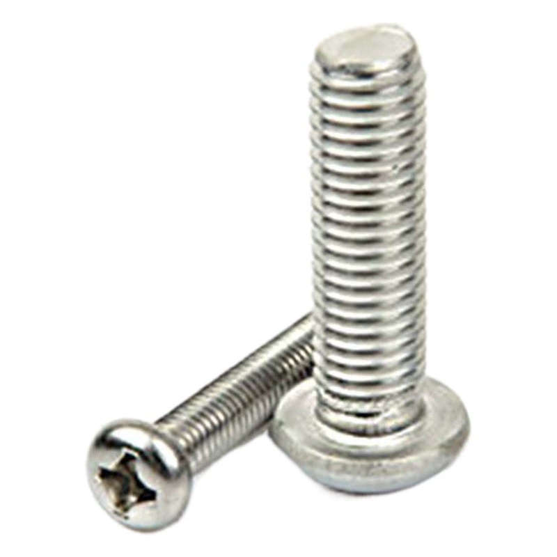 Завод 304 нержавеющая сталь крест утопленный винт с полукруглой головкой PM маленький винт крепежный винт 818 Крест винт с круглой головкой