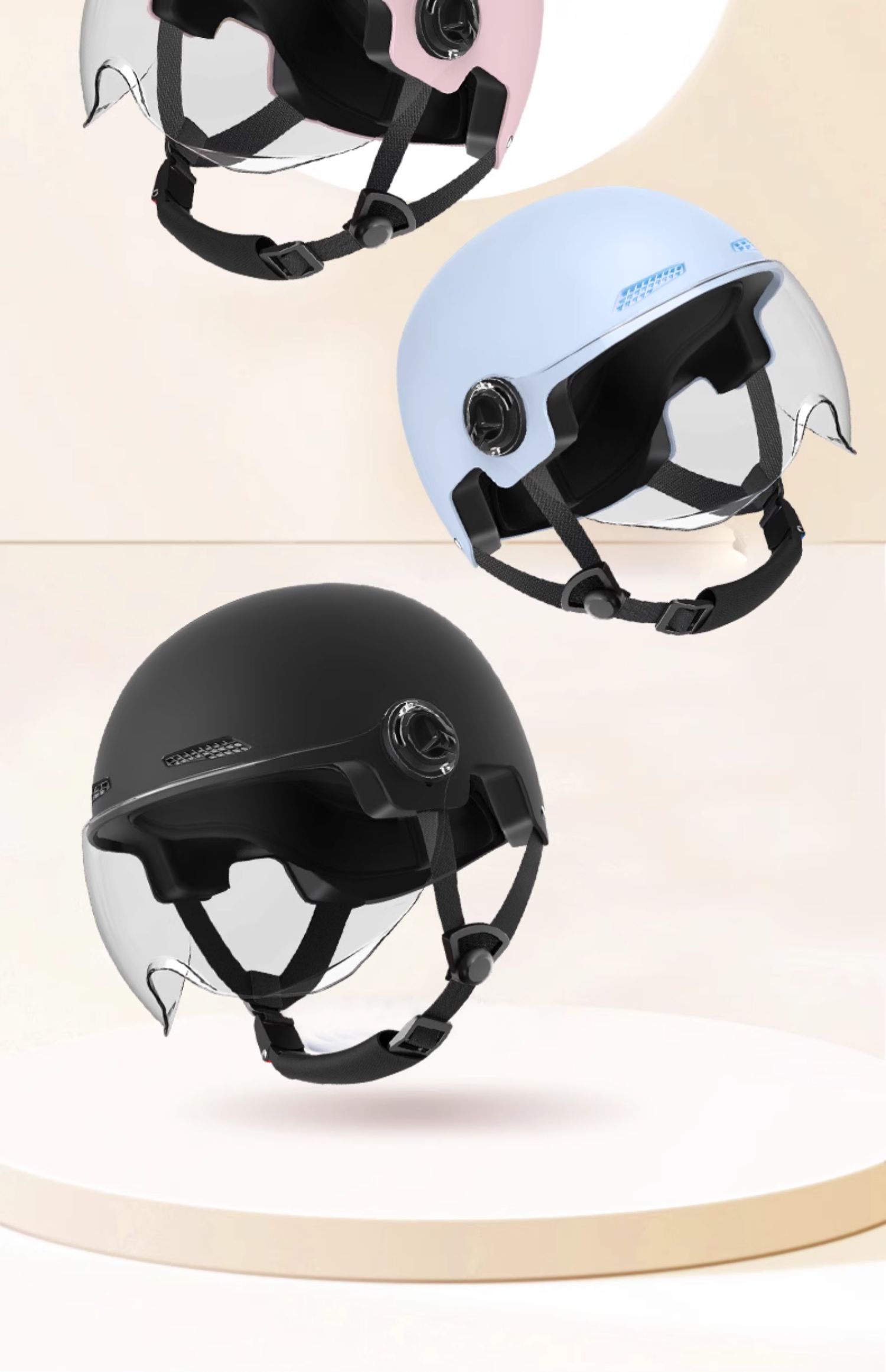 AD Electric Vehicle Helmet 3C Certified Unisex Breathable Half Helmet