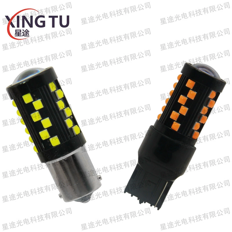 Автомобиль подсветка светодиодный 3030-36SMD поворотный индикатор 1157 1156/7440 объективный задний ход стоп-сигнал