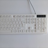 Акриловая белая клавиатура, мышка, комплект для офиса, Италия