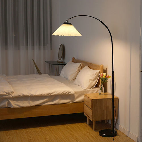 Floor lamp living room sofa next to fishing lamp bedroom study internet celebrity Nordic minimalist light luxury creative vertical floor lamp