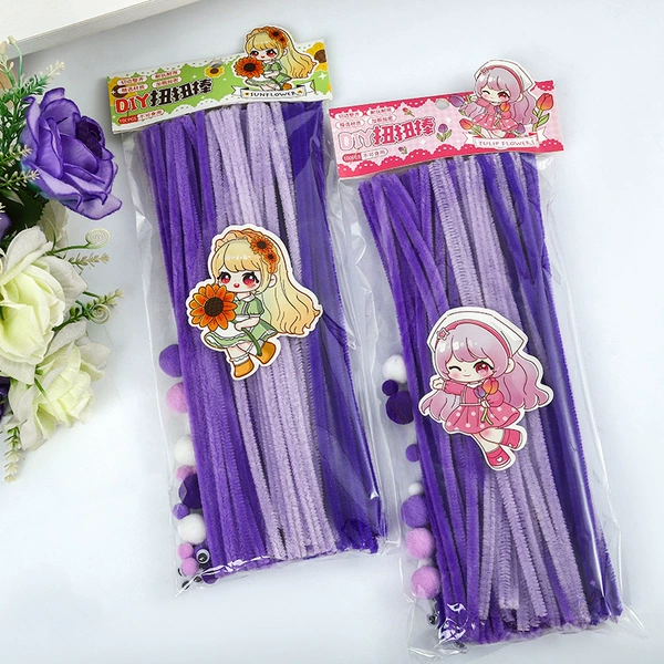 Flower girl violets/100 pieces