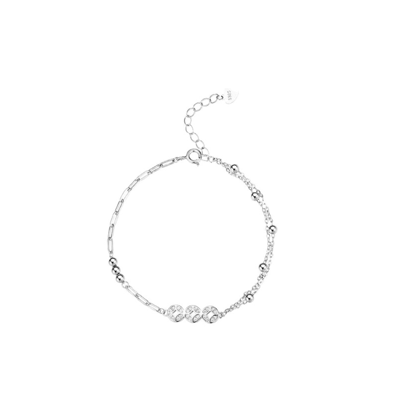 925 plata esterlina cobre moneda pulsera para mujeres verano 2023 nuevo nicho diseño de alto grado temperamento personalidad retro pulsera