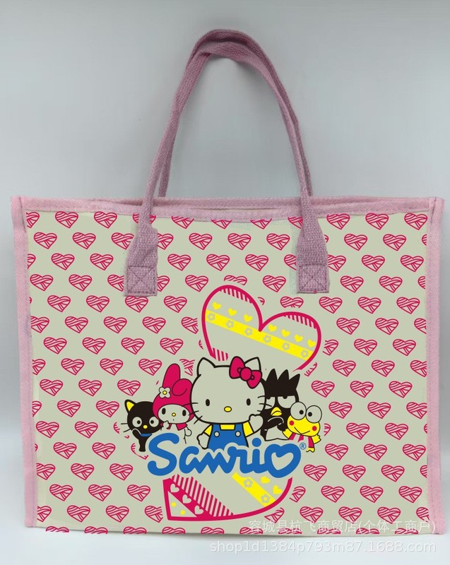 メーカー卸売ベルベットバッグ玩具クロミ斜めショルダーバッグいちご熊ぬいぐるみ日系ハンドバッグサンリオ|undefined