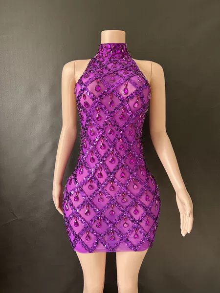 Purple, short