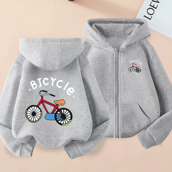141 zipper sweatshirt gray [thin section]