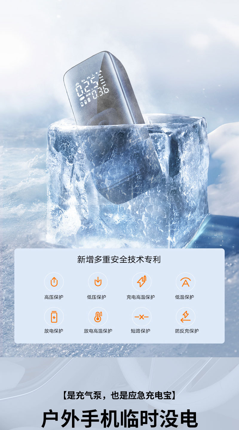 Car Wireless Air Pump Car Portable Car Electric Air Pump Suv Tire High Pressure Air Pump