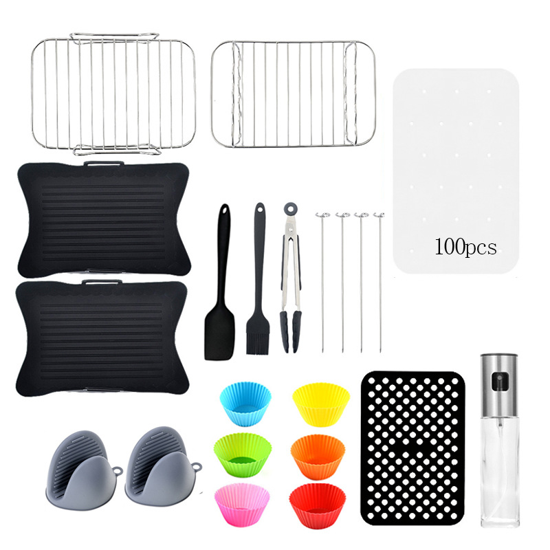 에어프라이어 액세서리 22개 세트(상자에 포장)