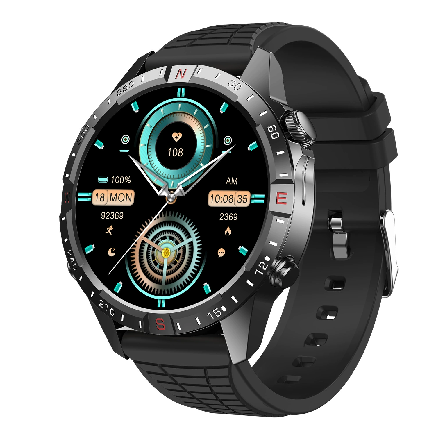 HK29 Hero Smart Watch 1.52inch Bluetooth Call True Heart Rate + Sleep Ai Offline Voice Assistant