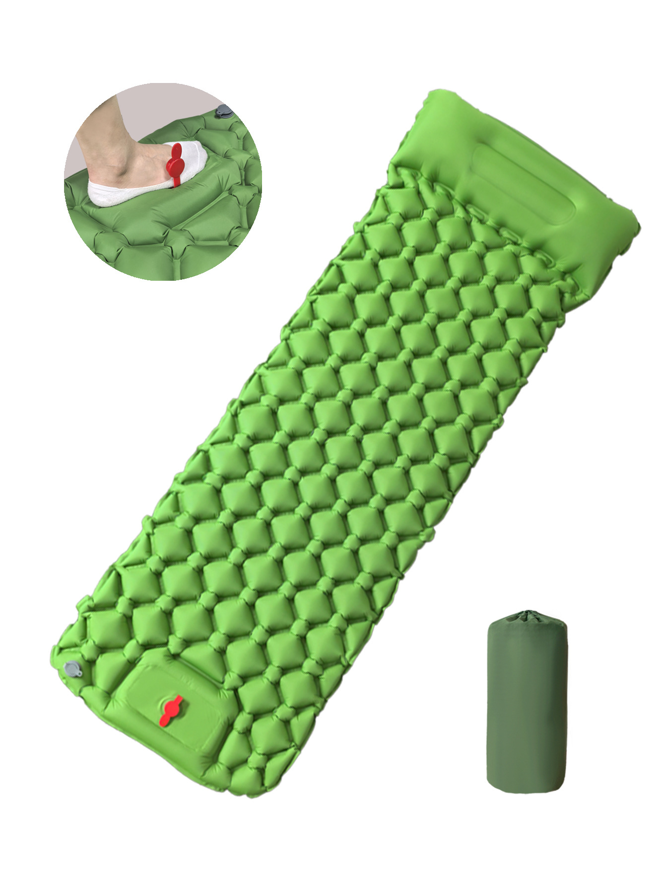 LT88 밀리터리 그린 풋 모델(베개 포함) [OPP 가방]