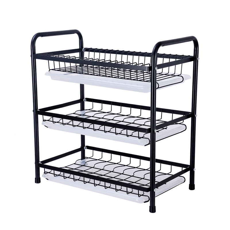 Estantes de cocina, almacenamiento de platos, armarios domésticos, encimeras, multifunción, tablas de cortar, platos, cuchillos, palillos, estantes de drenaje Wang Zhi