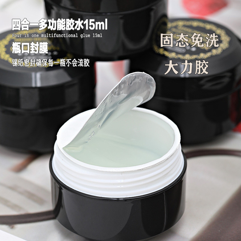 Strong Adhesive Glue for Nails, Used for Sticking Rhinestones, Nail Polish Sealing Layer, and Nail Art Glue Strong Adhesive Glue for Nails, Used for Sticking Rhinestones, Nail Polish Sealing Layer, and Nail Art Glue