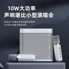 Ys 203k歌bluetoothオーディオクロスボーダー無線デュアルマイクKTV一体機家庭屋外203 bluetoothスピーカー