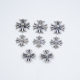 Vintage Cross Rivet Buckle Crowe Crash Nail Jeans Metal Buckle Hat Rivet Buckle DIY Accessory Buckle