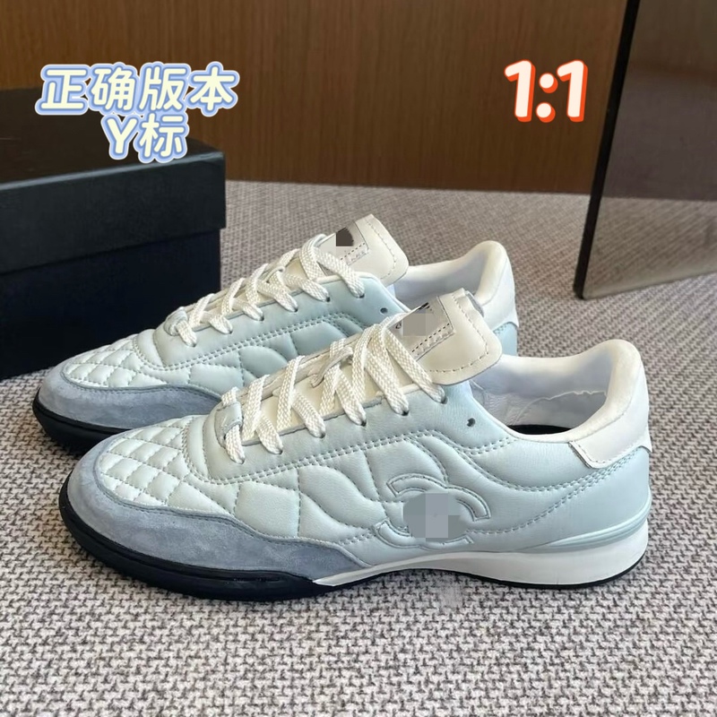 In-Stock High-End Chanel-Style 2025 Popular Quilted Leather Lace-Up Casual Shoes, Popular German-Style Training Shoes In-Stock High-End Chanel-Style 2025 Popular Quilted Leather Lace-Up Casual Shoes, Popular German-Style Training Shoes