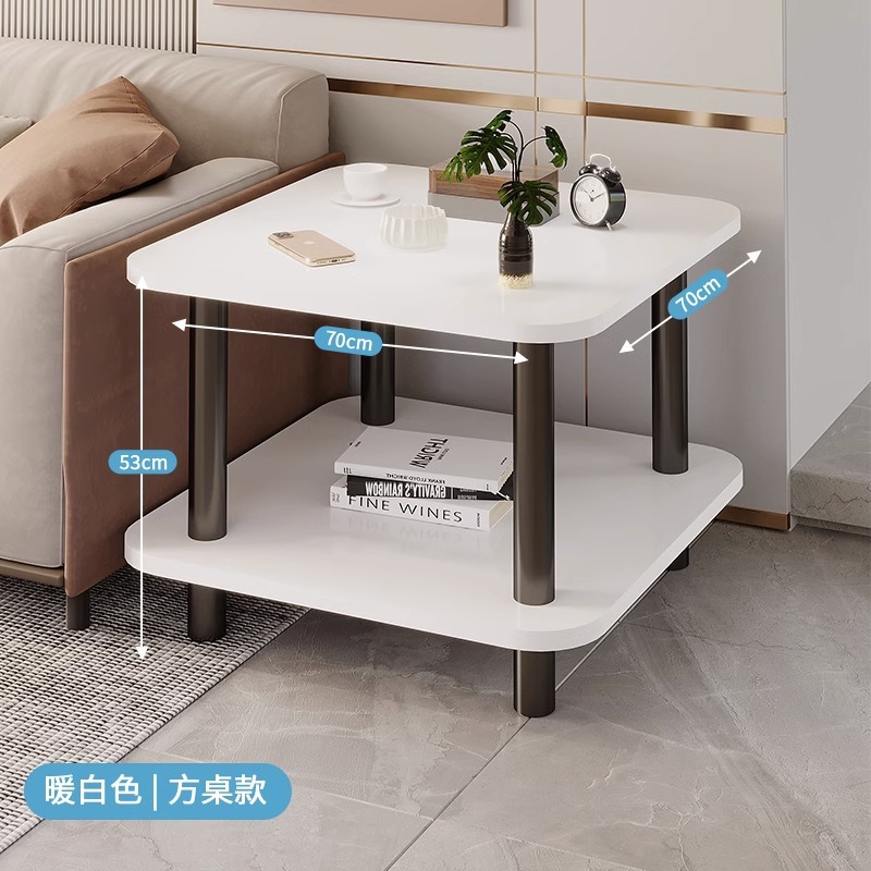 따뜻한 화이트[70*70*53] 소나무 다리 심플 스타일