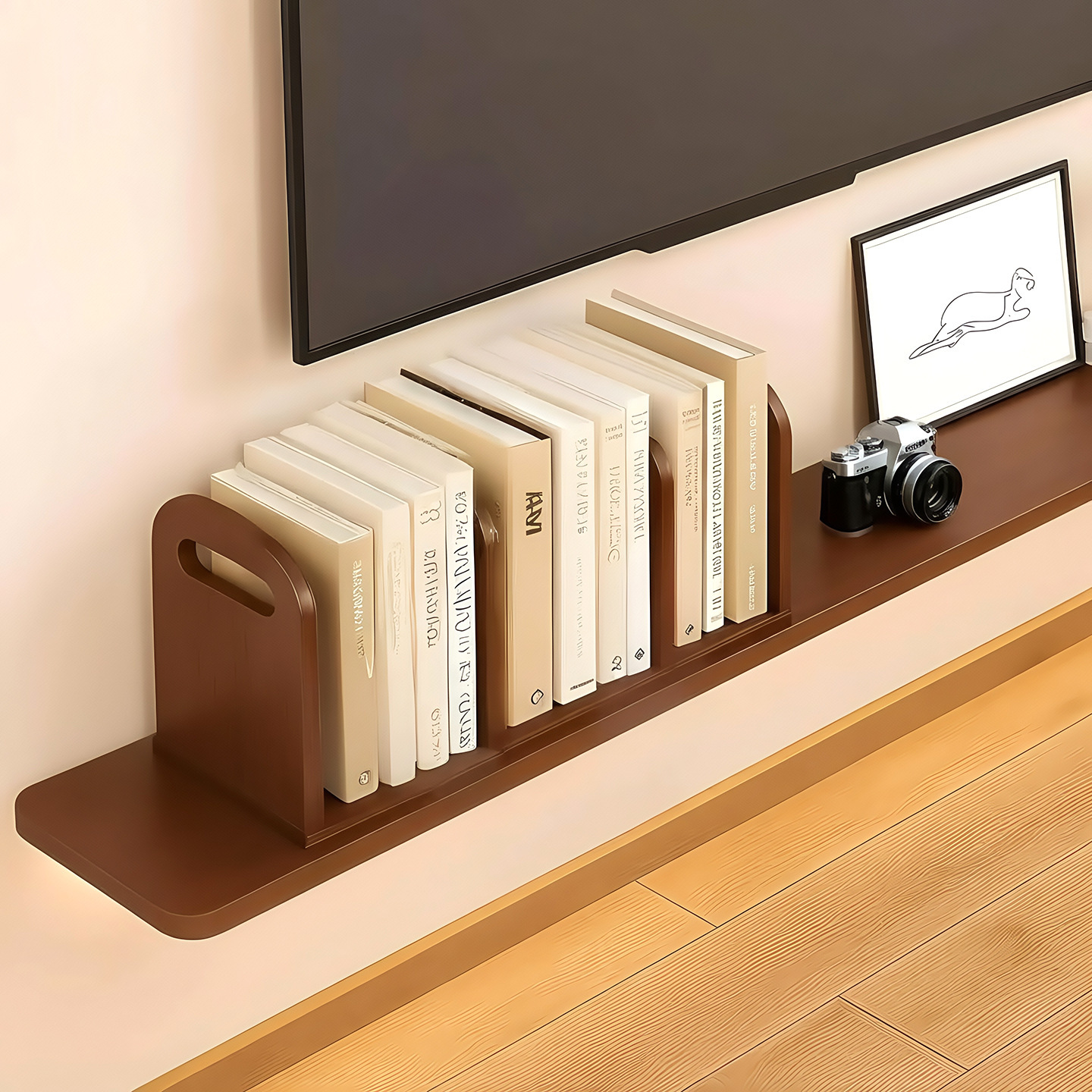 Estante de escritorio estante de exhibición estante pequeño estante de biblioteca doméstico estante de almacenamiento de libros estante de clasificación estante de libros de estudiantes