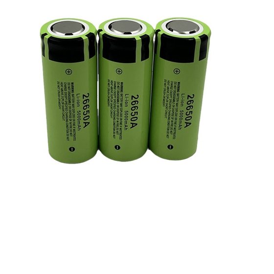 Rechargeable battery wholesale high capacity low internal resistance power 26650 lithium battery 3.7V strong light flashlight battery