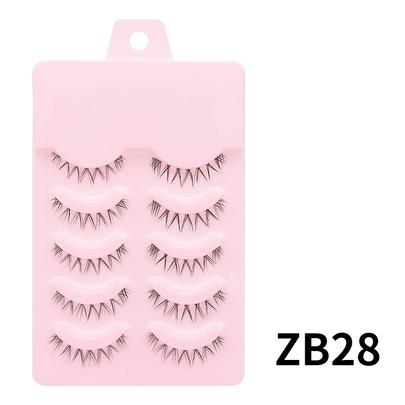 False Eyelashes DINGSEN, 5-Pair Set, Everyday & Cosplay Styles, Assorted Bands