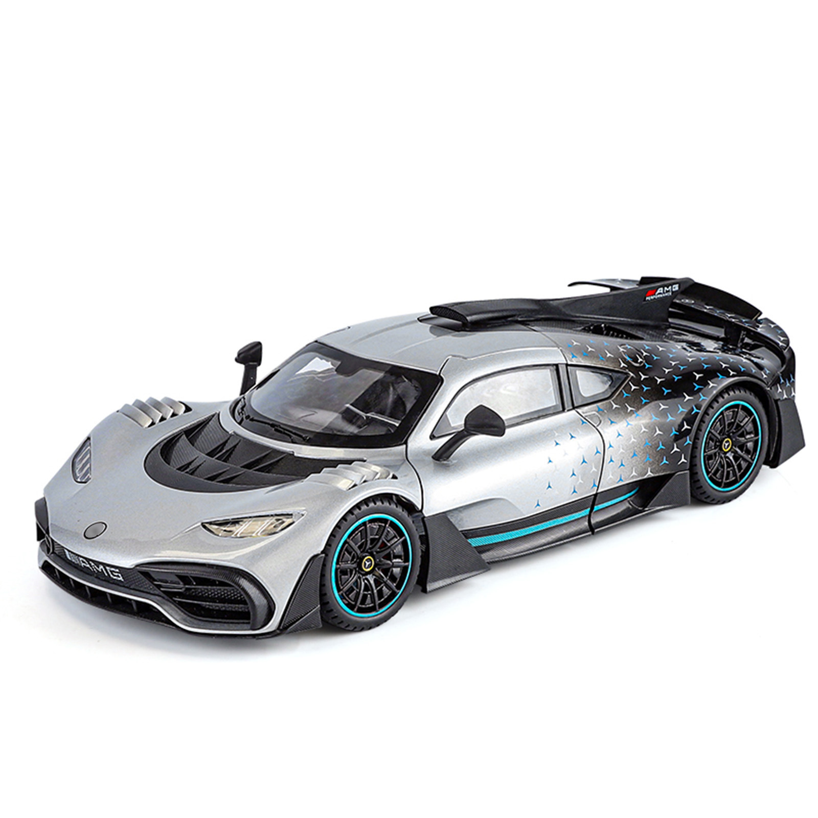 1:18 modelo de aleación de DABEN ONE simulación de sonido y luz adornos de automóviles juguetes para niños autos deportivos regalos recomendación transfronteriza